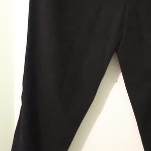 Suede like pants with back zipper